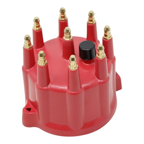 DRAGON FIRE PERFORMANCE Heavy Duty Distributor Cap and Rotor Set Compatible Replacement With 1992-2003 Dodge B1500 B2500 Dakota Durango Ram 1500 2500 3500 5.2L 5.9L V8 4740339AB Oem Fit CAP1049-DF