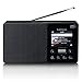 Produktbild Lenco Tragbares Internetradio PIR-510 - Dab+ und UKW-Radio - Spotify Connect - Wi-FI - USB-Lese- und Ladegerät - 2,4" TFT-LCD - 2 W RMS - Integrierter 2200 mAh-Akku - 3,5-mm-Anschluss - Schwarz