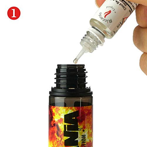 Mr. Nik's Aromakonzentrat Pyromania - Blast, Shake-and-Vape zum Mischen mit Basisliquid für e-Liquid, 0.0 mg Nikotin, 15… – Bild 5
