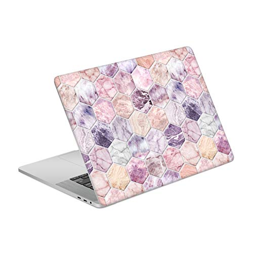 Couverture marbre hexagone MacBook Pro 16 A2141 vinyle géométrique mat