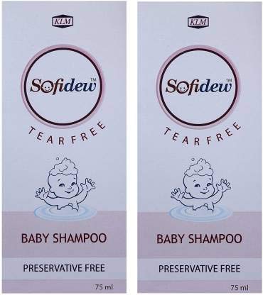 Sofidew Baby shampoo Baby Boys&Baby Girls(Pack of 2x75ML)