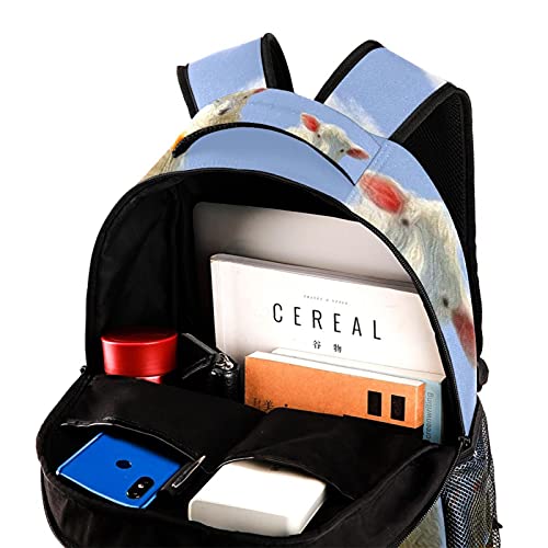 Sac à dos agneau contre la monotonie des sacs d'étudiant classiques