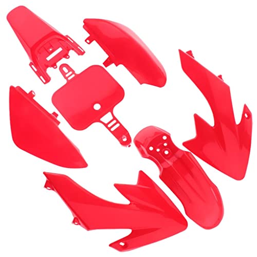 Kit carénage plastique pour carrosserie moto avec garde-boue amovible