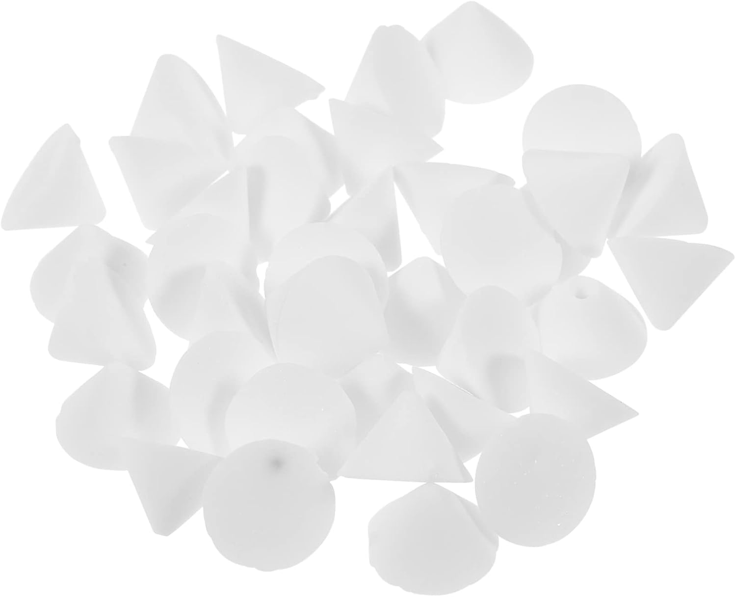 LALAFINA 100pcs Ceramic Pottery Kiln Nails Pottery Tools Sturdy Refractory Support Nails for Firing Home Kiln Supplies