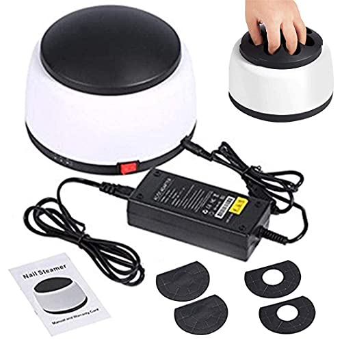 Gel Nail Polish Remover Machine Set, 36W Steame Gel Polish Remover Machine Portable Automatic Remove Nail Polish, Electric Acetone Steamer Gel Polish Steamer for Nails Gel Polish Remover Soak Off