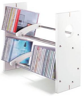 Amazon.co.jp: avec CDラック Penguin76 ホワイト : ホーム＆キッチン