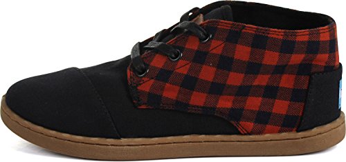 TOMS - Youth Mid-Top Paseos Shoes, Size: 13.5 M US Little Kid, Color: Rust Flannel2