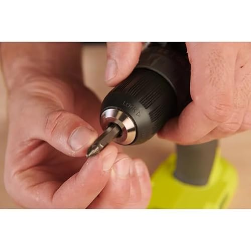 Perceuse visseuse à percussion sans fil compacte RYOBI R18PD2 18V Mandrin 10 mm 2 batteries 15 Ah & chargeur - vue 4