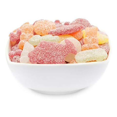 1 x 3kg Fruchtgummi Extra Saure Stärke Mischung süß-sauer super fruchtig und frei von Gelatine vegetarisch glutenfrei laktosefrei Cover