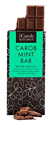 The Carob Kitchen Carob Mint Bar 80g