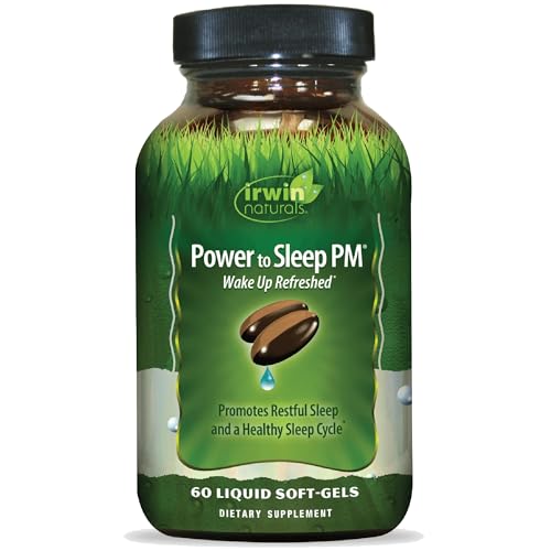 Irwin Naturals Power to Sleep PM - 60 Liquid Soft-Gels