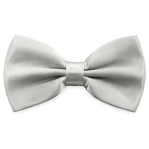 Image of Bow Tie for Men & Boys, Pre-Tied Bowtie Adjustable 9-18in, for Formal Tuxedo, Prom Party, Wedding