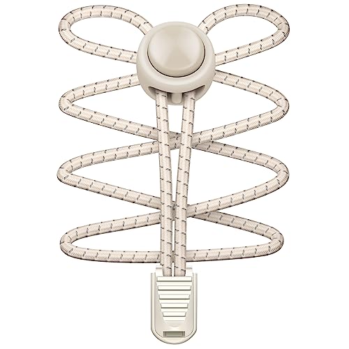 Image of UpUGo Elastic Shoe Laces, No Tie Shoe Laces Tieless for Kids, Adults, Elderly, One Size Fit All