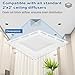2-Pack 4-Way Ceiling Air Diverter 24