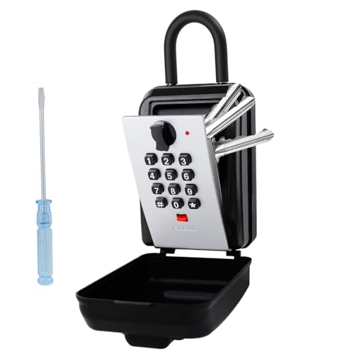 Nbyt Schlüsselkasten mit Zahlencode F8020-2Silver