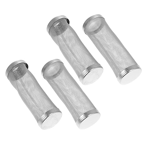 GANAZONO 4pcs Pumps Purifiers Sponge Decor Aquariums Kit Cutout Betta Feature Tidal Pre Strainer Cleaner Tube Pool Tanks Pecera Submersible UV 304 Network