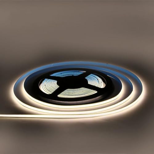 Tira Led COB 16.4 pies 4000K 12V 3mm Kumax miniatura 2