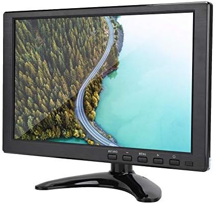 Bewinner Display LCD HD da 10,1 Pollici, Monitor Universale 1280x800 16:10, Supporto 1080P/HDMI/VGA/AV/BNC, Monitor Multifunzione LCD TFT a 130 ° per Raspberry Pi/X-box/360/PS4/CCTV(UE) Bewinner Display LCD HD da 10,1 Pollici, Monitor Universale 1280x800 16:10, Supporto 1080P/HDMI/VGA/AV/BNC, Monitor Multifunzione LCD TFT a 130 ° per Raspberry Pi/X-box/360/PS4/CCTV(UE)