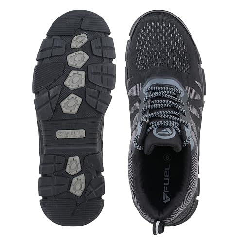 Image of FUEL Reevon-02 Lightweight Safety Shoes with Knitted Fabric Upper, Kevlar Insole & Non-Metallic Toe Cap in 200J