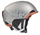  Cébé Casque de Ski Unisexe pour Adulte Method Grey 54-56 cm