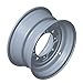 Polaris Ranger Front Rim, Medium Gloss Medium Gloss Black, Genuine OEM Part 1520796-067, Qty 1