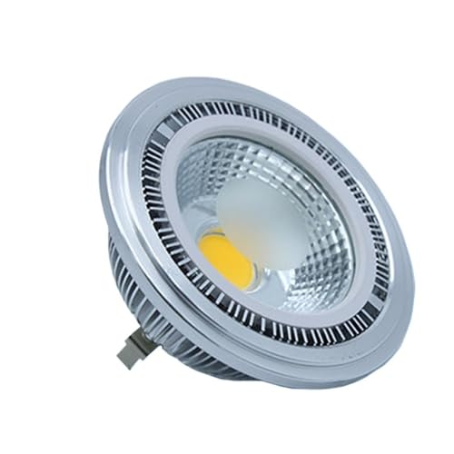OUHFCASN Bombilla LED AR111 regulable de 9 W, equivalente a G53, 90 W, 3000 6000 K. Para almacenes(Natural White)