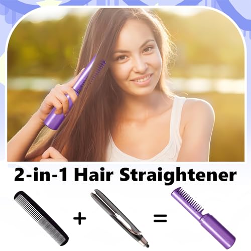 Mini piastra per capelli ricaricabile, Senza Fili