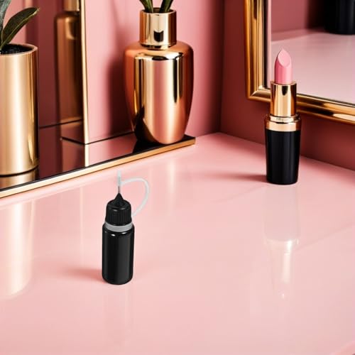 Flacon de Précision pour Colle Lot de 30 10ml, en Plastique Noir – vue 6