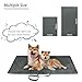 Kritter Planet wasserdichte Katze Hundematte, Faltbare Waschbare Haustier Outdoor Hundedecke für Reisen Camping Outdoor, Faltbare Haustiermatte mit Griffen, Kleine Mittlere Hundebettdecke 127 x 70CM