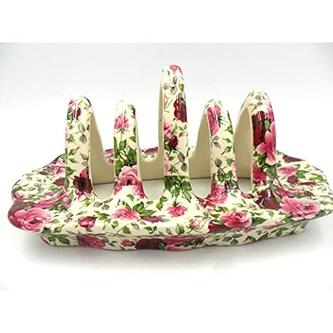 Heron Cross Pottery Vintage Pink Toast Rack Cover
