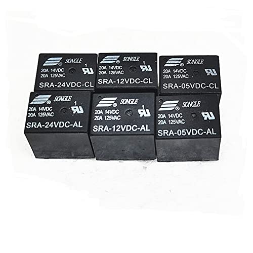 Relais de puissance 5V SRA-05VDC-CL type conversion 5 broches pour automobile x5