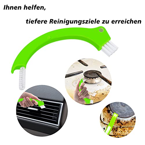 4x Autowaschschwämme - Doppelseitig Für Leder & Innenreinigung