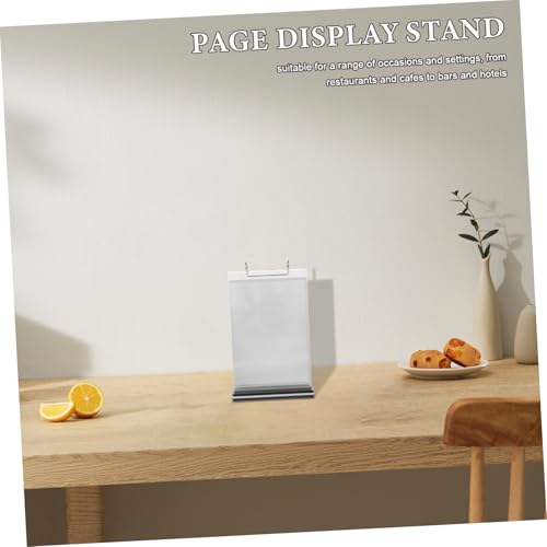 Porte-documents acrylique transparent et cadre affichage de table - 4