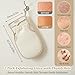 Exfoliating Glove, Korean Exfoliating Mitt with Thumb Holes, Upgraded Deep Exfoliatings Gloves, Body Shower Exfoliator Scrubber, Exfoliator Mitt for Dead Skin Removal, Keratosis Pilaris&Self-Tan Prep