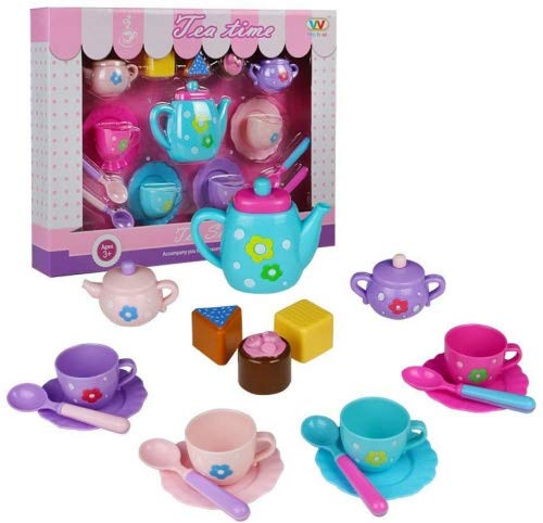Akokie Cucina Giocattolo Servizio da tè 18 PCS Tea...