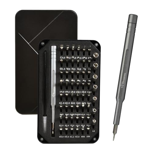 チャンピオンツール 58in1 精密ドライバーセット 特殊ドライバー 磁石付き ペン型 手動 家庭用 収納 コンパクト プラス マイナス トルクス 六角 六角ソケット 星形 三角 Y型 U型 MID SIM スマホ pc ゲーム カメラ 腕時計 メガネ 眼