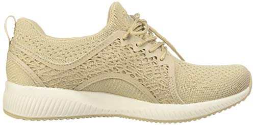 Tênis Bobs Squad - Pocket Ace, Skechers, Feminino, Creme, 34