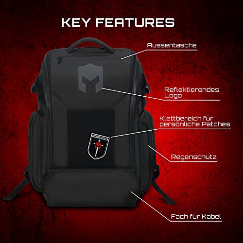 Gaming-Rucksack Caturix Attachader für Laptops und Konsolen
