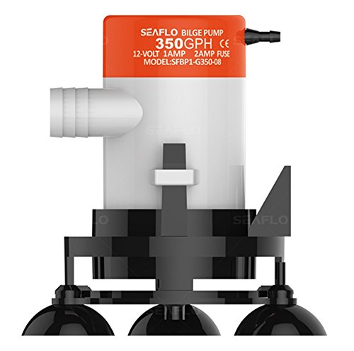 Seaflo Portable Livewell Aeration Pump System Kit - 12V, 350Gph #TOP1