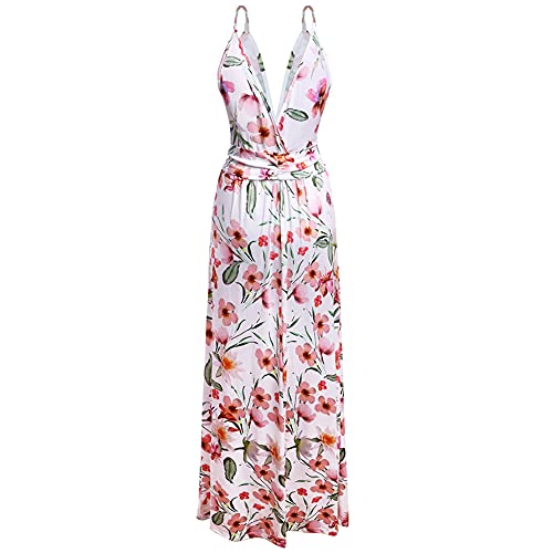 Robe de soirée transformable col en V haute fluidité pour cérémonie taille S - 6