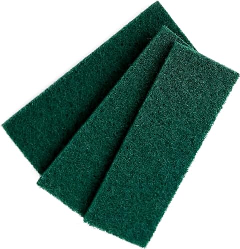 Image of Kleen Handler 60 Pcs Slicer EZ Scrub Pad - Electric Blade Cleaning Tool, Deli Slicing Machine Cleaner, Clean Mandolin Slicer Safely, Small Scrub Pads (Pack of 60)