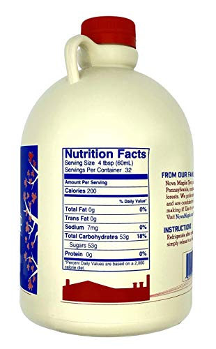 Nova Maple Syrup - Pure Grade-A Maple Syrup (Quart) #TOP3