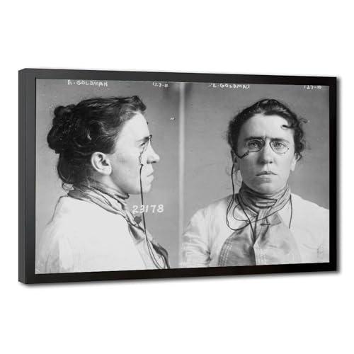 Décoration murale Emma Goldman, un tableau suspendu chargé d'histoire et de caractère