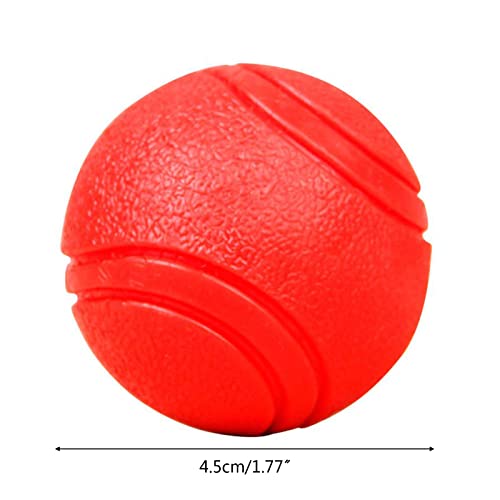 Bolas de brinquedo interativas sólidas para cães, brinquedos de mastigação para filhotes, dentição,