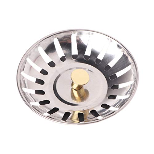 Colador de acero inoxidable para fregadero de cocina miniatura 5