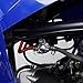 RUTU Metal Gas Tank ATV Fuel Tank Petrol Tank with Cap for 110cc 125cc 150cc 200cc 250cc ATV Quad 4 Wheeler Taotao ATA Bull Rhino