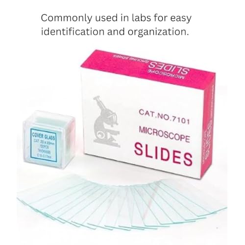 Image of Microscope Glass Slides, Pack of 50, 25.4mm x 76.1mm, 1.2mm Thick