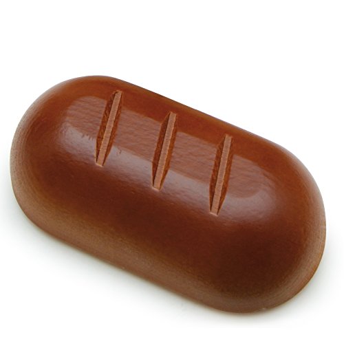 Erzi 13180 Brot aus Holz, Kaufladenartikel für Kinder, Rollenspiele