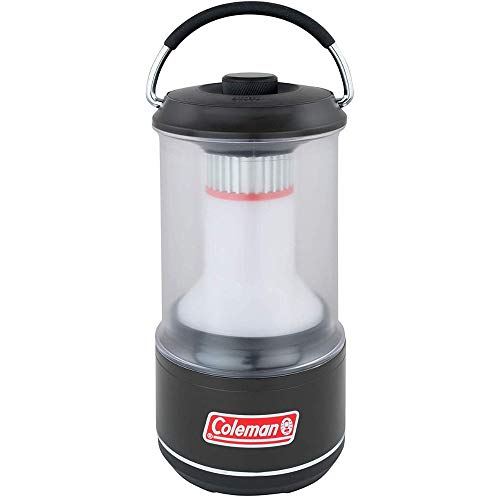 Coleman Linterna LED Batteryguard de 800 lúmenes, súper brillante de alta potencia, lámpara LED Cree, linterna portátil para camping, color negro, pequeño
