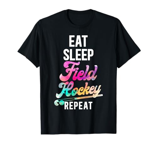 Feldhockey Eat Sleep Feldhockey Repeat T-Shirt